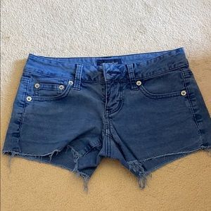 Blue shorts